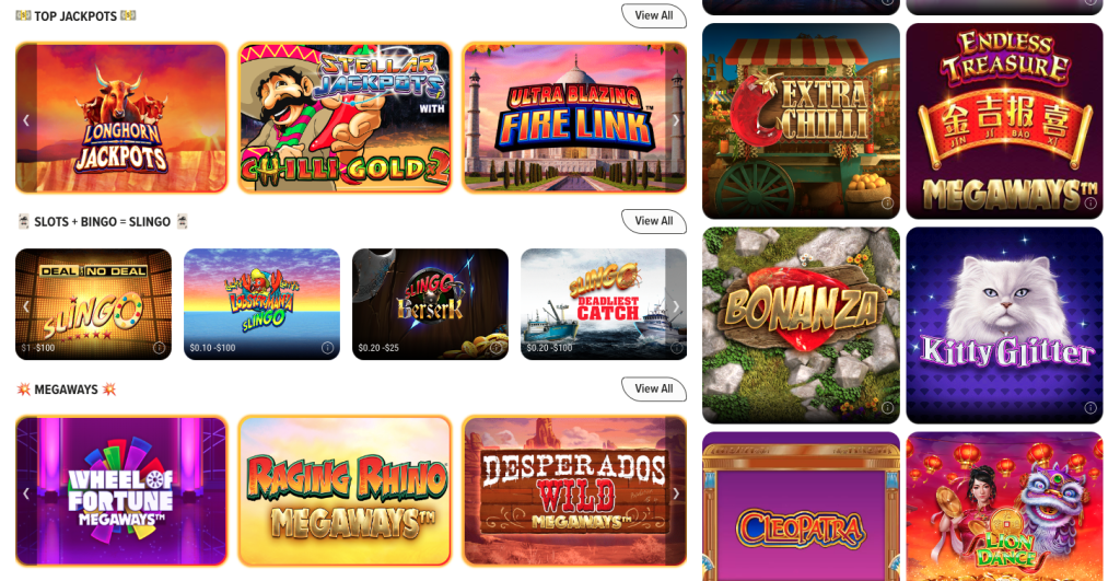 casino online game slots betting